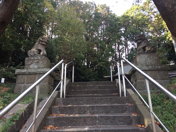 鴨居駅から徒歩5分！キツい坂の上にある神社「鴨居杉山神社」